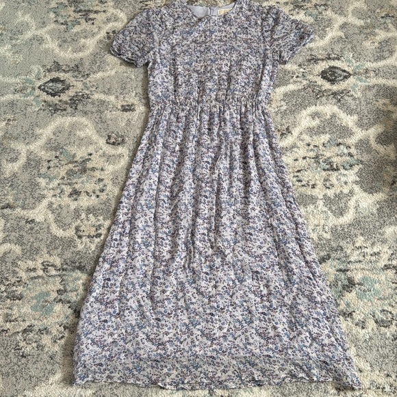 Michael Kors Floral Georgette Dress - Picture 2 of 12